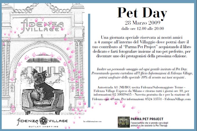 Fidenza Village si festeggia il Pet Day!
