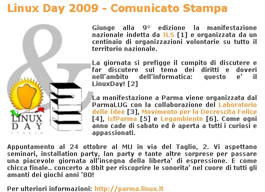 Linux Day a Parma