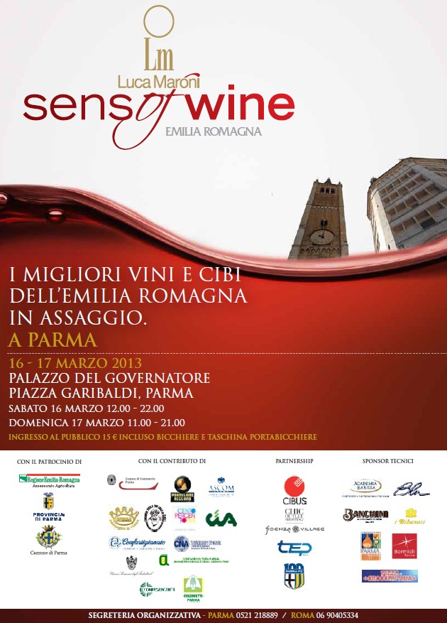 Parma ospita la manifestazione enogastronomica “SensofWine”
