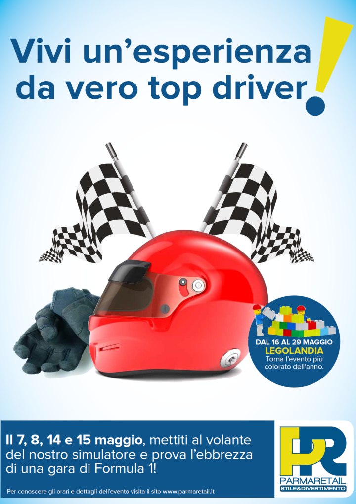 Il Gran Prix di Parma Retail - Il simulatore di guida come in Formula 1