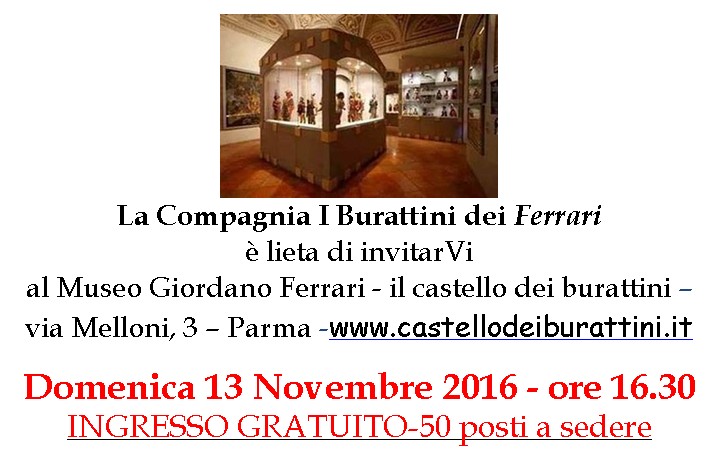 Museo Giordano Ferrari il castello dei burattini