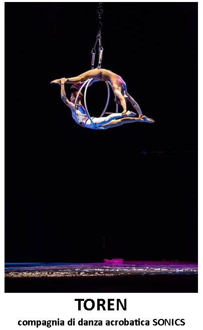 Compagnia di danza acrobatica Sonics - sabato 21 gennaio Teatro Arena del Sole di Roccabianca